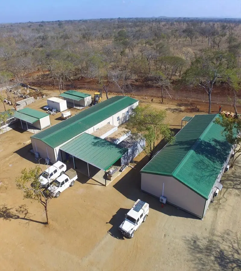 Accommodation Camp, Mozambique